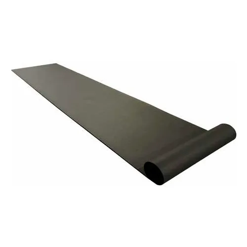 Rubber-Cal "Recycled Flooring" 1/4 in. x 4 ft. x 6 ft. - Black Rubber Mats - Image 3