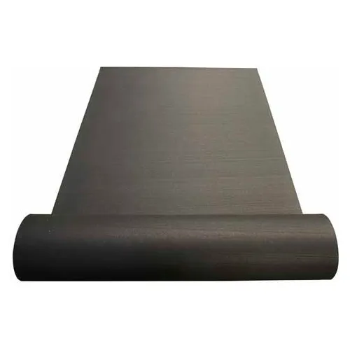 Rubber-Cal "Recycled Flooring" 1/4 in. x 4 ft. x 6 ft. - Black Rubber Mats - Image 4