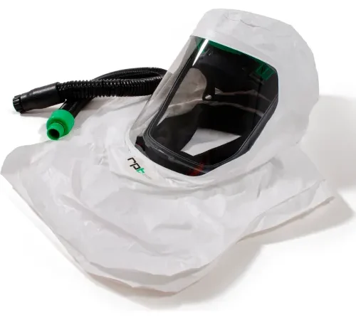 RPB Safety T-Link QC Hood, Hard Hat, Breathing Tube, Constant Flow