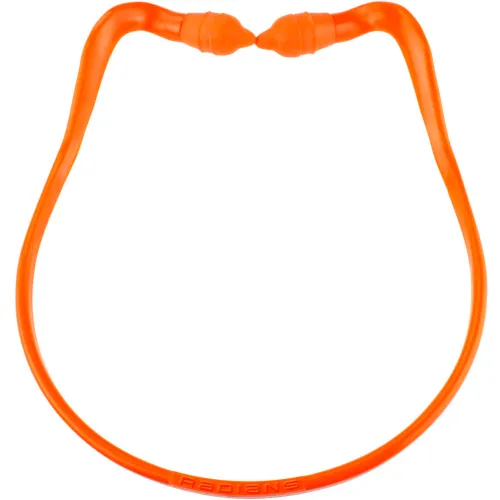 Radians RB2100 Radband 2 Banded Earplugs, 25dB, Orange Pods, Orange Band