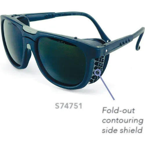 Sellstrom® S74751 B5 Safety Cutting Glasses, Hard Coated, Shade 5 UV/IR, Pkg of 12 - Pkg Qty 12 - Image 2