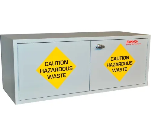 16 Gallon, Stak-a-Cab Hazardous Waste Cabinet, Plywood, 47"W x 18"D x 18"H