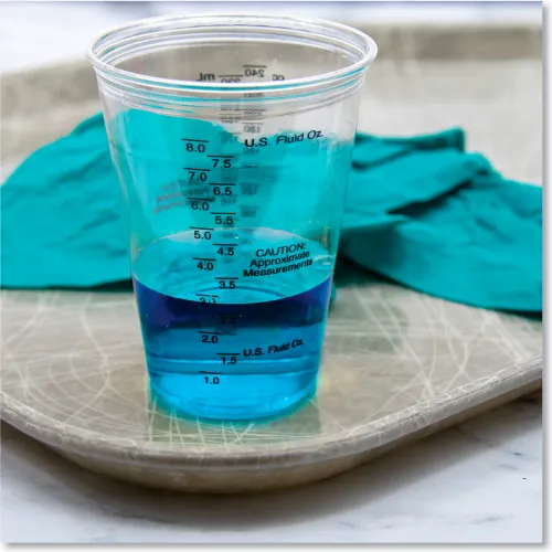 Dart® Plastic Medical & Dental Cups, Graduated, 10 oz, Clear, 50/Bag, 20 Bags/Carton - Image 4