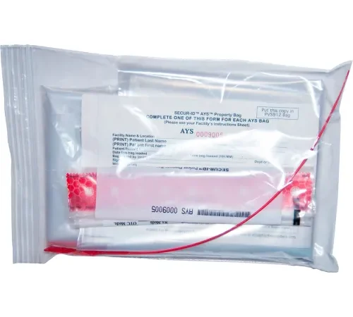 Greenwich Safety SECUR-ID, "AYS" Patient Property Kit, 30" x 66", X-Large