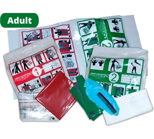 Greenwich Safety SECUR-ID, Pre-Post Decon Kit, Adult