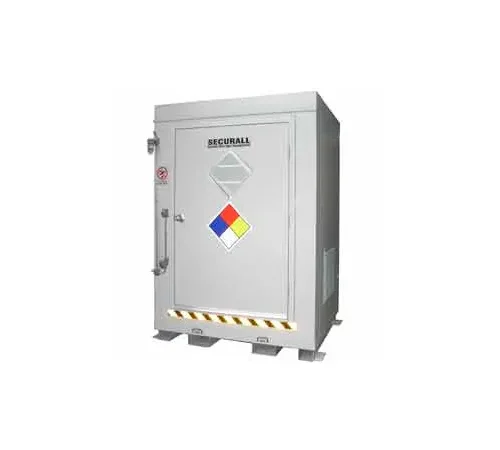 Securall® 2 Drum Agri-Chemical Storage Locker - Dim: 5'W x 3'6"D x 6'11"H