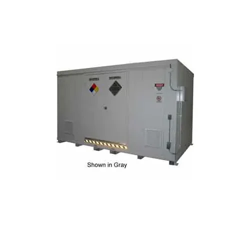 Securall® 32 Drum Agri-Chemical Storage Building - Dim: 18'W x 8'D x 8'3"H