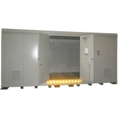 Securall® 32 Drum 4HR Fire-Rated Agri-Chemical Storage Building, 18'W x 8'D x 8'3"H