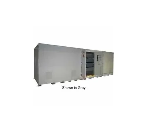 Securall® 64 Drum Agri-Chemical Storage Building - Dim: 34'W x 8'D x 8'3"H