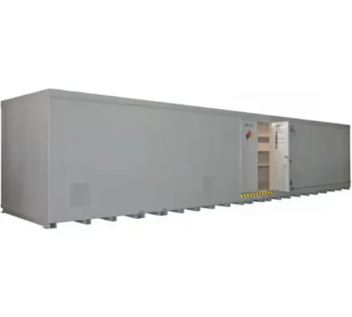 Securall® 80 Drum 4HR Fire-Rated Agri-Chemical Storage Building, 42'W x 8'D x 8'3"H