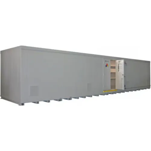 Securall® 80 Drum 4HR Fire-Rated Agri-Chemical Storage Building, 42'W x 8'D x 8'3"H