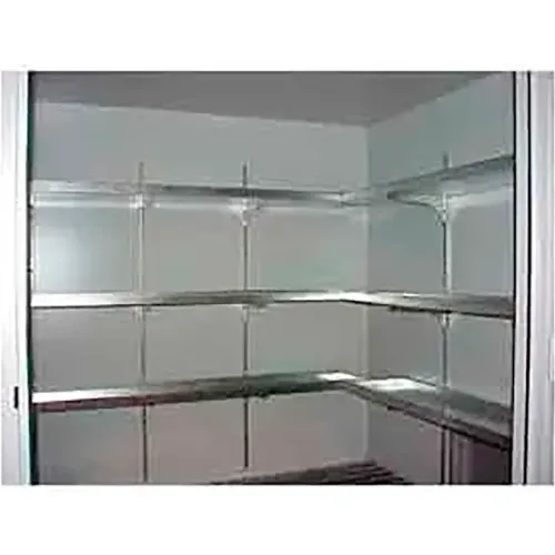 Securall® 3 Tiers Of 14"D Perimeter Interior Shelving For Building B400