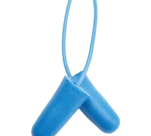 Jackson Safety® H10 Metal Detectable Disposable Earplugs, Corded, NRR 31 dB
