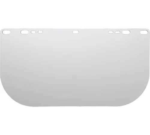 Jackson Safety® F20 Face Shield Window, PolyCarb, 8"L x 15-1/2"W, 1/16" Thick, Clear