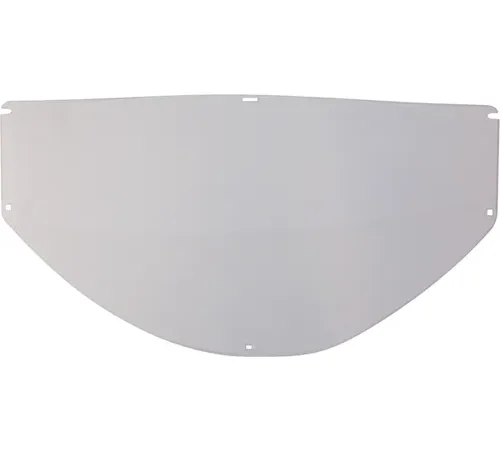 Jackson Safety® Maxview Replacement Faceshield Visor, Clear PC, Uncoated