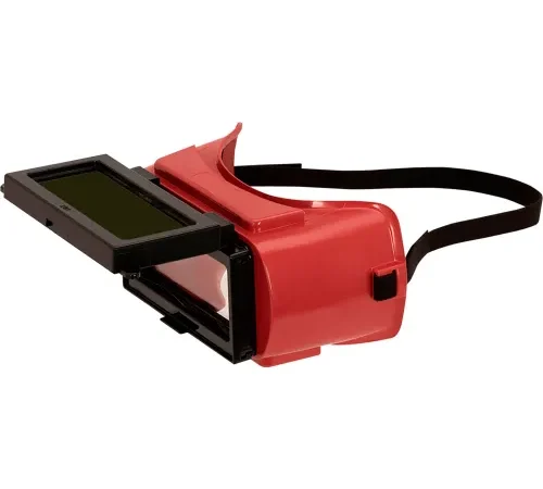 Jackson Safety® Safety Goggle, Indirect Vent, Flip Style, Red