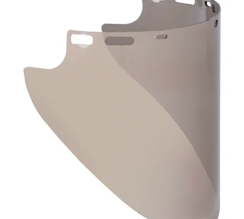 Jackson Safety® F50 Face Shield Window, PolyCarb, 10"L x 20"W, 1/16" Thick, Aluminum Plated