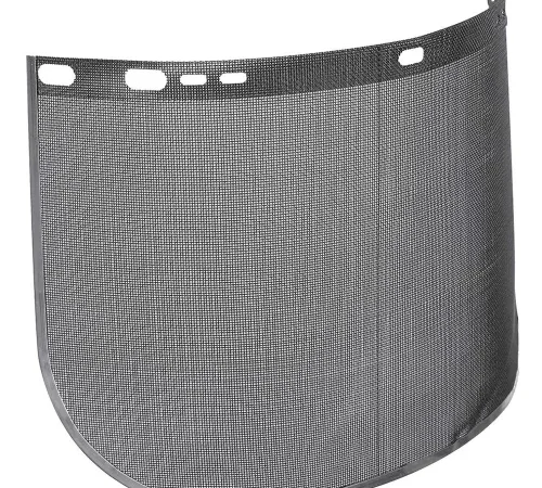 Jackson Safety® F60 Face Shield Window, Wire Mesh, 9"L x 15-1/2"W, 0.016" Thick, Black