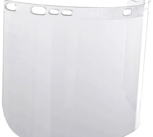 Jackson Safety® F20 Face Shield Window, PolyCarb, 8"L x 15-1/2"W, 1/16" Thick, Clear