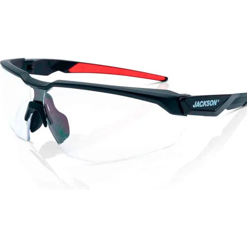 Jackson Safety® H Series HyperGuard Safety Glasses, RX 1.5 Anti-Fog Lens, Black Frame