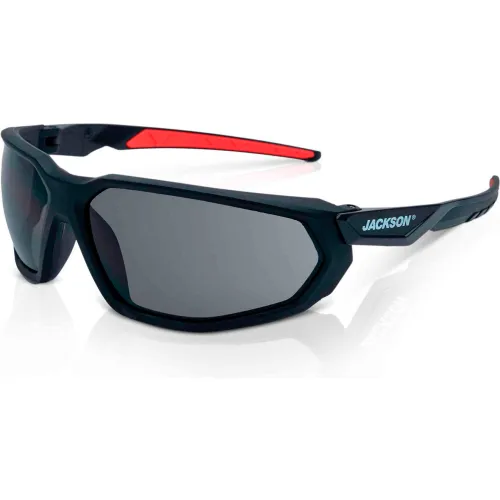 Jackson Safety® F Series HyperGuard Safety Glasses, Smoke Anti-Fog Lens, Black Frame