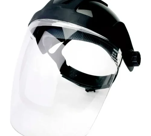 Sellstrom® S32010 DP4 Series Ratcheting Faceshield, Clear Window, Polycarbonarte, Anti-Fog