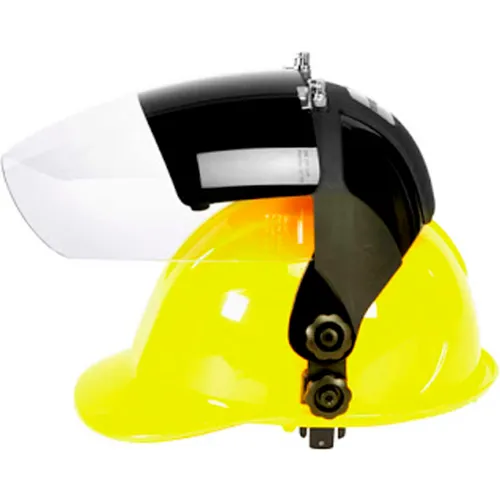 Sellstrom® S32162 DP4 Series Hard Hat Faceshield, Shade 6 IR, Poly, Anti-Fog, Flip-Up Window