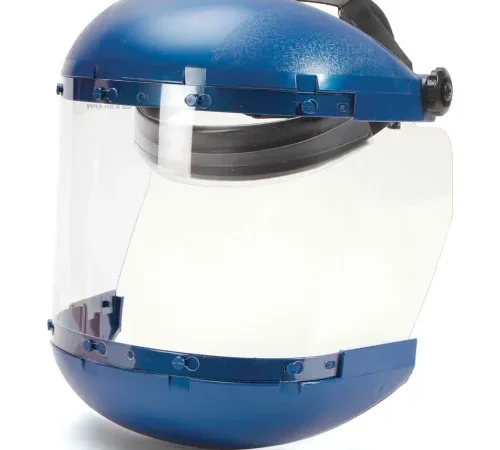 Sellstrom® S38110 380 Series Premium Ratcheting Faceshield, Dual Crown, Uncoated