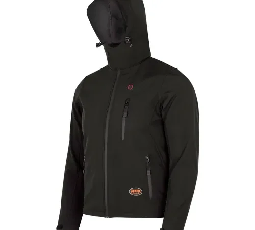 Pioneer® 5431U Men's Heated Softshell Jacket, L, Black