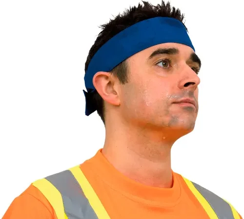 Pioneer® 247U Ultra Cooling Headband, One Size, Blue