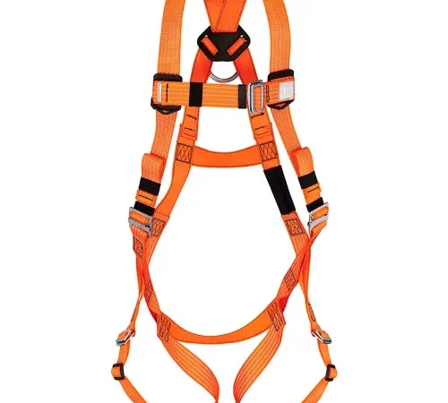 PeakWorks® Contractor Safety Harness, Pass-Thru Leg Buckles, Class A, Universal, Orange