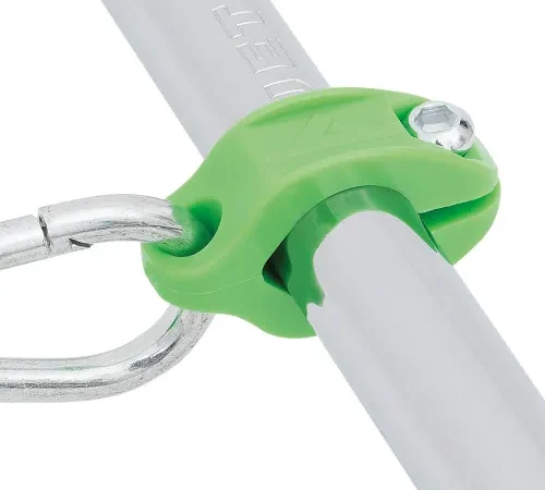 PeakWorks® Tool Tether Round Clamp, 7/8", Green, Pack of 10 - Pkg Qty 10