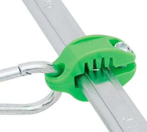 PeakWorks® Tool Tether Flat Clamp, 15/16" x 5/16", Green