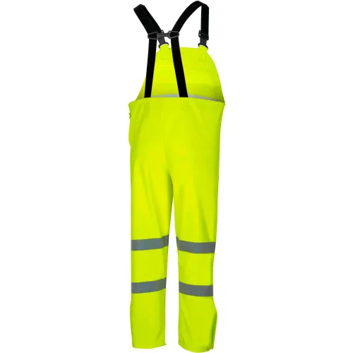 Oberon™ Waterproof Safety Bib Pants, FR/Arc-Rated, 2XL, Hi-Vis Safety Yellow - Image 2