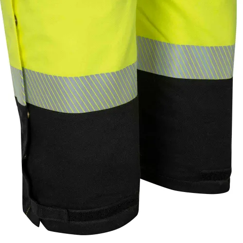 Oberon™ Safety Overalls, FR/Arc-Rated, L, Hi-Vis Safety Yellow - Image 4