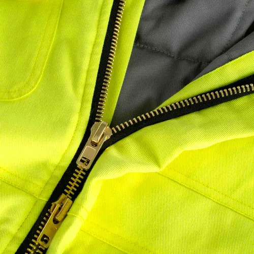 Oberon™ Safety Overalls, FR/Arc-Rated, L, Hi-Vis Safety Yellow - Image 5