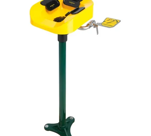 Speakman Optimus" Pedestal Mounted Eye & Face Wash with Plastic Bowl SE-1100