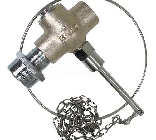 Speakman Self-Closing Replacement Valve W/Chain & Ring, SE-900-CR, 1" Female Inlet, 1/2" Male Outlet