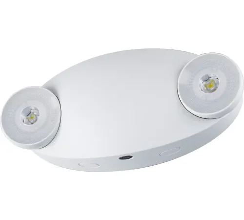 Sunlite® Dual Compact LED Emergency Light Fixture, 2W, 200 Lumens, 120-277V