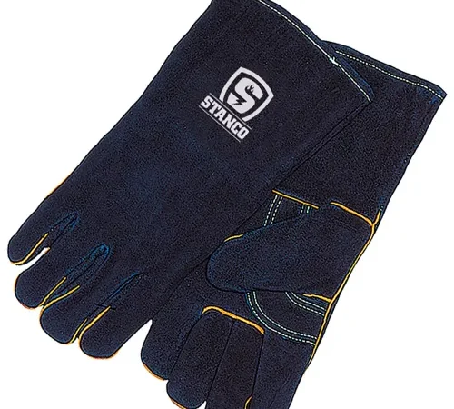 Stanco™ Select Split Cowhide Welding Glove, L, Black