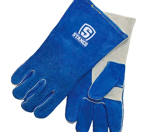 Stanco™ Select Split Cowhide Welding Glove, L, Royal Blue