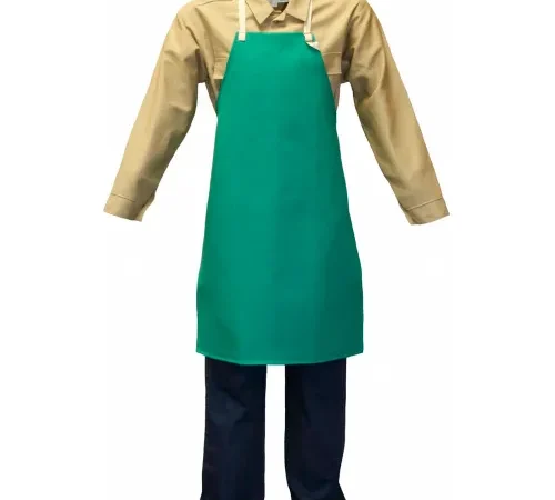 Stanco Flame Resistant Cotton Bib Apron, 24" x 36", FR36B