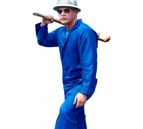 Stanco Full Featured Coverall, Elastic Waistband, US7681RB-XL