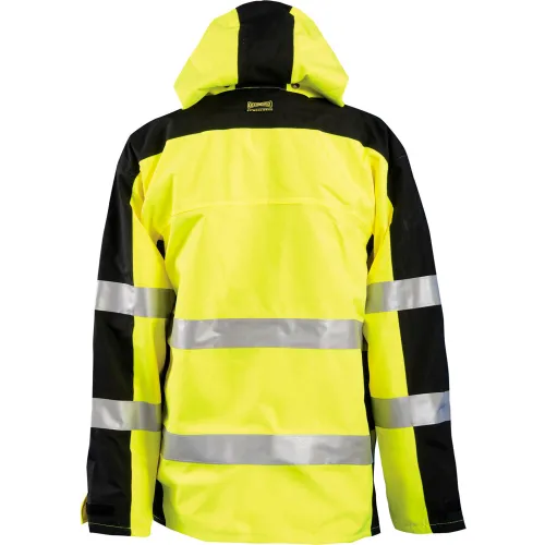 OccuNomix Speed Collection Premium Breathable Rain Jacket, Class 3, Hi-Vis Yellow, 5XL, SP-BRJ-Y5X - Image 2