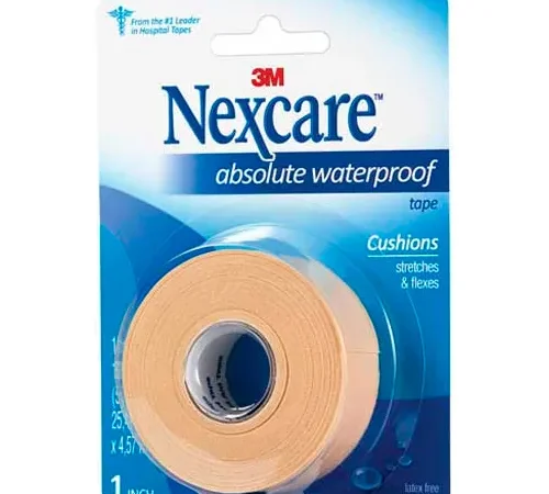 First Aid Waterproof Tape, 15'L x 1"W, Flexible