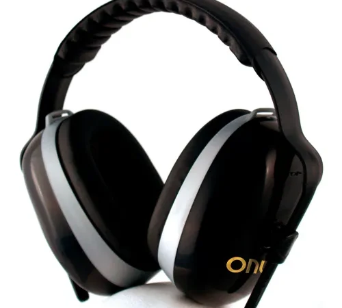 Jackson Safety Lightweight Safety Ear Muffs, Noise Reducing & Dielectric, 26dB NRR, Black