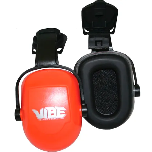 Jackson Safety Cap-Mounted Safety Ear Muffs, Noise Reducing & Dielectric, 22dB NRR, Orange