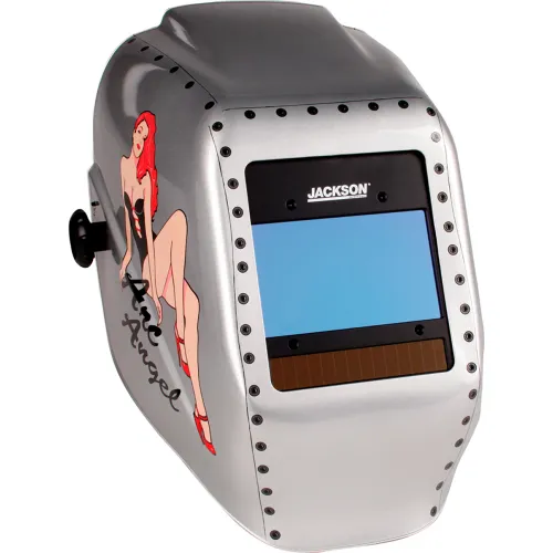 Jackson Safety Insight Variable ADF Welding Helmet, Shade 9-13, Arc Angel Graphic - HLX-100 Series