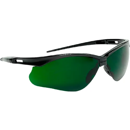 Jackson Safety SG Safety Glasses Features Anti-Scratch, UV Protection, Shade 5 IR, Black Frame - Pkg Qty 12 - Image 3