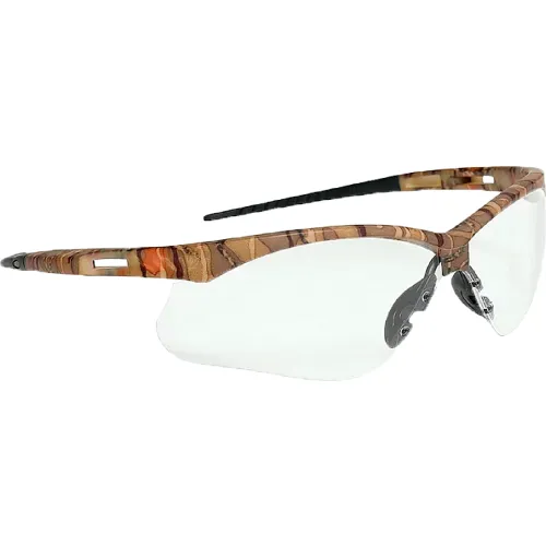 Jackson Safety SG Safety Glasses with Anti-Fog, Clear Lens and Camo Frame - Image 3